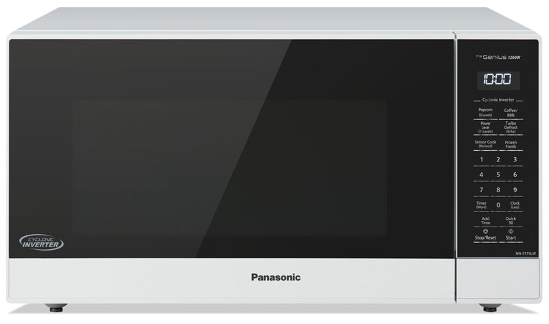 Panasonic 1.6 Cu. Ft. Countertop Microwave Oven - NNST75LW | Four à micro-ondes de comptoir Panasonic de 1,6 pi3 - NNST75LW | NNST75LW