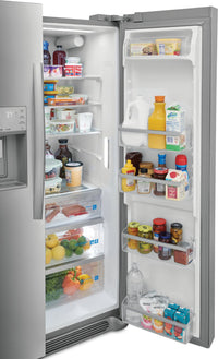 Frigidaire 25.6 Cu. Ft. Side-by-Side Refrigerator - GRSS2652AF | Réfrigérateur Frigidaire de 25,6 pi³ à compartiments juxtaposés - GRSS2652AF | GRSS265F
