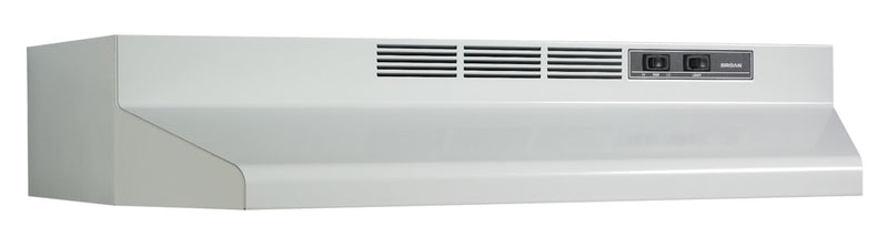 Broan BU2-Series 24" Under-Cabinet Range Hood - BU224WH | Hotte de cuisinière sous l'armoire Broan de série BU2 de 24 po - BU224WH | BU224WHL