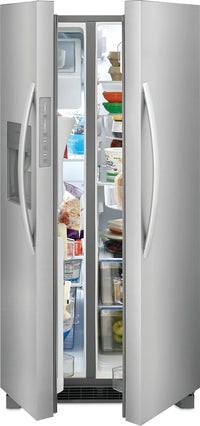 Frigidaire 22.3 Cu. Ft. Side-by-Side Refrigerator - FRSS2323AS | Réfrigérateur Frigidaire de 22,3 pi3 à compartiments juxtaposés - FRSS2323AS | FRSS232S