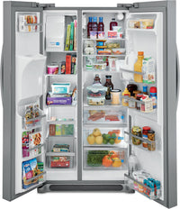Frigidaire 25.6 Cu. Ft. Side-by-Side Refrigerator - GRSS2652AF | Réfrigérateur Frigidaire de 25,6 pi³ à compartiments juxtaposés - GRSS2652AF | GRSS265F