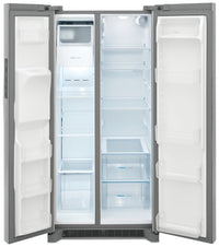 Frigidaire 22.3 Cu. Ft. Side-by-Side Refrigerator - FRSS2323AS | Réfrigérateur Frigidaire de 22,3 pi3 à compartiments juxtaposés - FRSS2323AS | FRSS232S