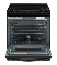 Whirlpool 4.8 Cu. Ft. Electric Range with Frozen Bake™ - YWEE515S0LB | Cuisinière électrique Whirlpool de 4,8 pi3 avec technologie Frozen BakeMC - YWEE515S0LB | YWEE515B