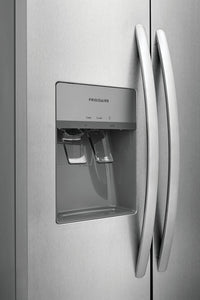 Frigidaire 22.3 Cu. Ft. Side-by-Side Refrigerator - FRSS2323AS | Réfrigérateur Frigidaire de 22,3 pi3 à compartiments juxtaposés - FRSS2323AS | FRSS232S