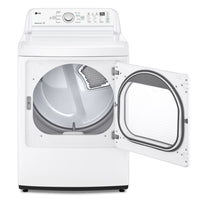 LG 7.3 Cu. Ft. Electric Dryer - DLE7150W | Sécheuse électrique LG de 7,3 pi³ – DLE7150W | DLE7150W