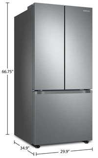 Samsung 22.1 Cu. Ft. French-Door Refrigerator - RF22A4111SR/AA |  | RF22A41S