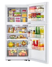 LG 20.2 Cu. Ft. Top-Mount Refrigerator - LTCS20020W | Réfrigérateur LG de 20,2 pi³ à congélateur supérieur - LTCS20020W | LTCS200W