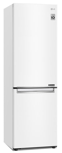 LG 12 Cu. Ft. Counter-Depth Bottom-Freezer Refrigerator - LBNC12231W | Réfrigérateur LG de 12 pi3 de profondeur comptoir à congélateur inférieur - LBNC12231W | LBNC122W