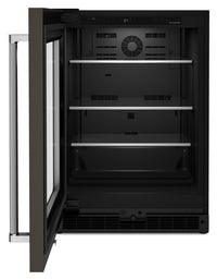 KitchenAid 5.2 Cu. Ft. Left-Opening Under-Counter Refrigerator - KURL314KBS | Réfrigérateur sous le comptoir KitchenAid de 5,2 pi³ avec ouverture vers la gauche - KURL314KBS | KURL314B