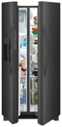 Frigidaire 22.3 Cu. Ft. Side-by-Side Refrigerator - FRSS2323AD | Réfrigérateur Frigidaire de 22,3 pi³ à compartiments juxtaposés - FRSS2323AD | FRSS232D