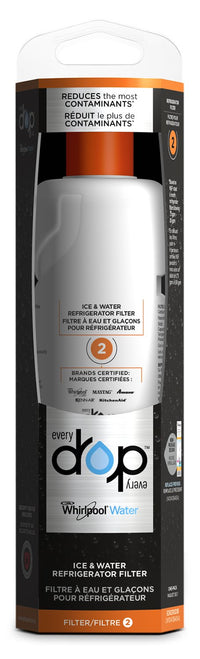 Whirlpool Everydrop™ Ice & Water Refrigerator Filter 2|Filtre à eau et à glaçons Whirlpool EveryDropMC no 2 pour réfrigérateur|EDR2RXD1