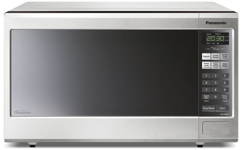 Panasonic Genius® 1.2 Cu. Ft. Countertop Microwave – NNST681SC|Four à micro-ondes de comptoir Panasonic de 1,2 pi3 – NNST681SC|NNST681C