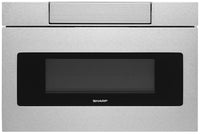 SHARP 30" Microwave Drawer® Oven|Tiroir À Micro-Ondes 30 Pouces Sharp Microwave Drawer® - SMD3077ASC|SMD3077S