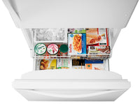 Whirlpool 22 Cu. Ft. Bottom-Mount Refrigerator - WRB322DMBW|Réfrigérateur à congélateur inférieur de 22 pi3 Whirlpool - WRB322DMBW|WRB322DBW
