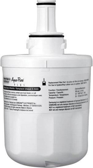 Samsung French Door Refrigerator Water Filter|Filtre à eau pour réfrigérateur Samsung à portes françaises|HAFCU1